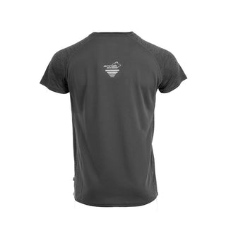 Action Training Short Sleeve Top Men (Black-Mélange)